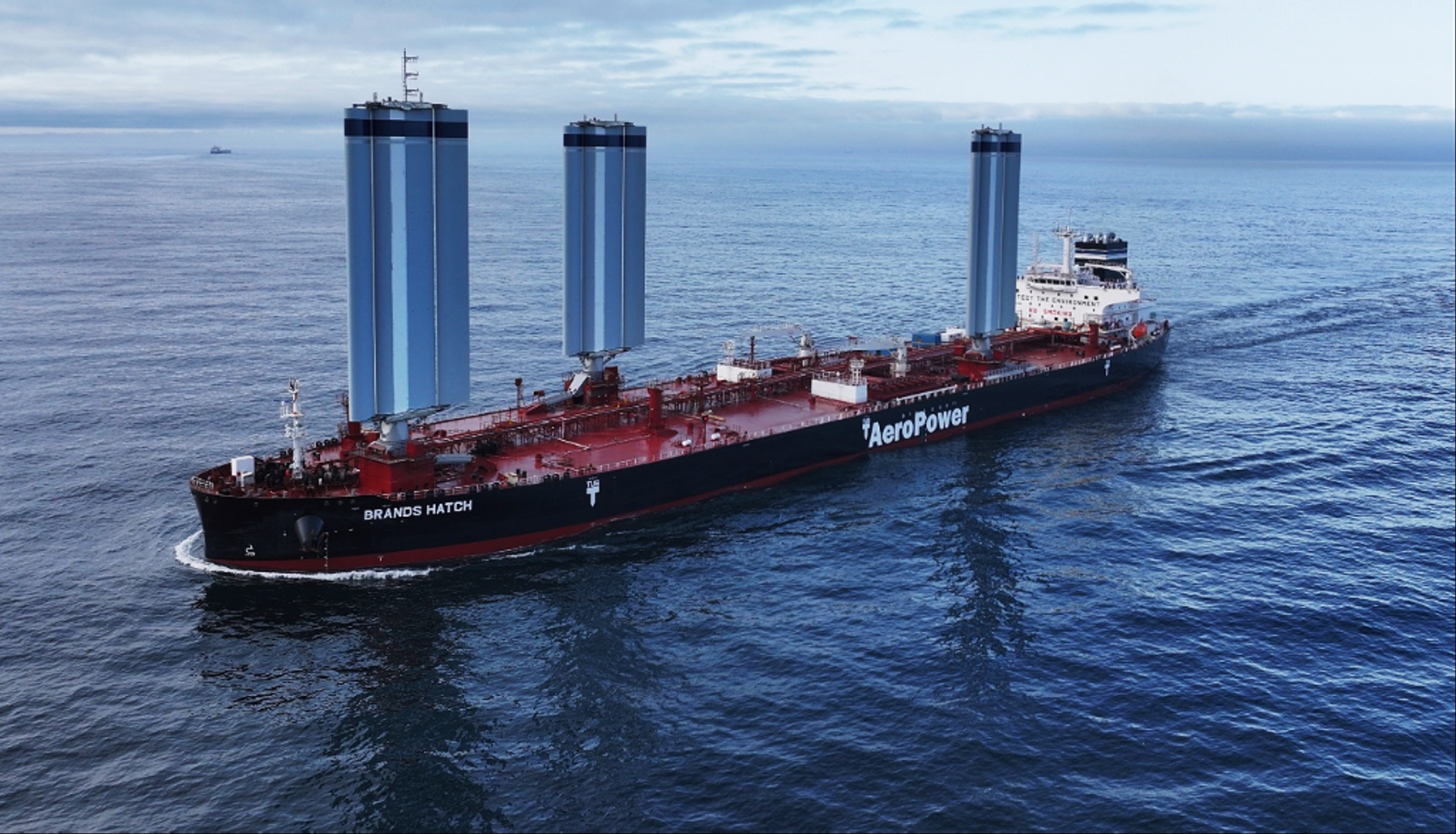 AkzoNobel marine coatings protecting world’s first sail-assisted Aframax tanker